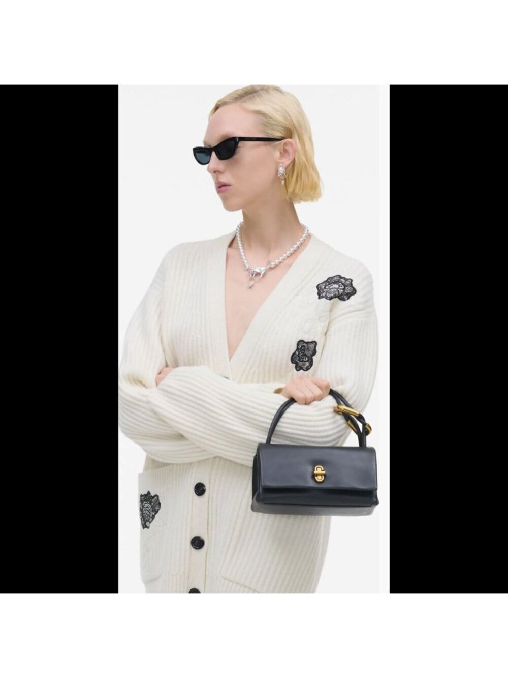 Marc Jacobs The Mini Dual Top Handle Bag Black OS - Picture 12 of 14